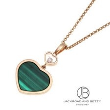 COLLIER DIAMANT MALACHITE