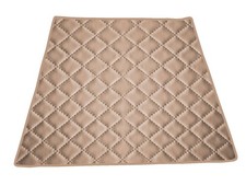 Matelassé Cuir éco BEIGE FONCÉ Tapis coffre pour Toyota Proace City Verso L2 202