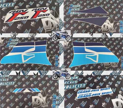 Decals kit for - suzuki, rgv250