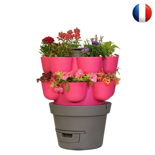 Wormgarden fuchsia niveaux - fuchsia, 2