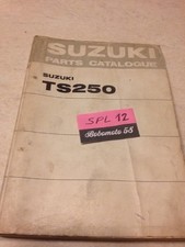 Suzuki Parts list TS250 TS 250 R J K L M 250TS catalogue liste pièce détachée