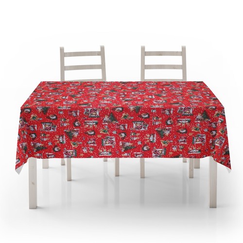 Chiffon table noël tableau - table,
