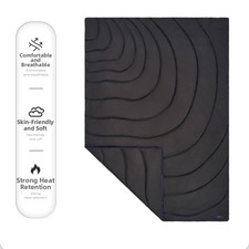 Couverture de camping en duvet 140 par 200 cm imperméable chaude légère couve