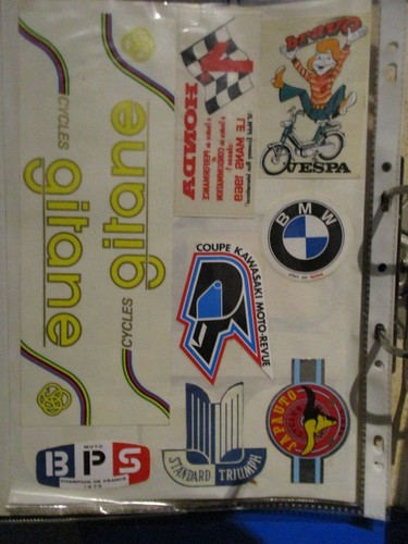 Autocollants moto - autocollants,