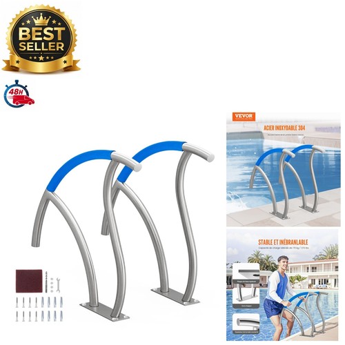 Vevor rampe piscine - vevor, acier