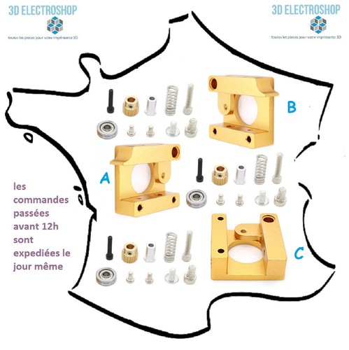 Kit upgrade bloc - kit, extrudeur