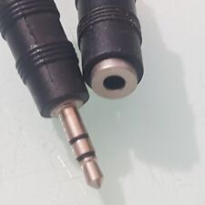 Câble Rallonge Audio jack 3,5 mm mâle vers femelle Stéréo Auxiliaire noir 3 M