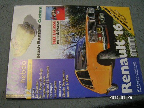 Retro hebdo renault - retro,