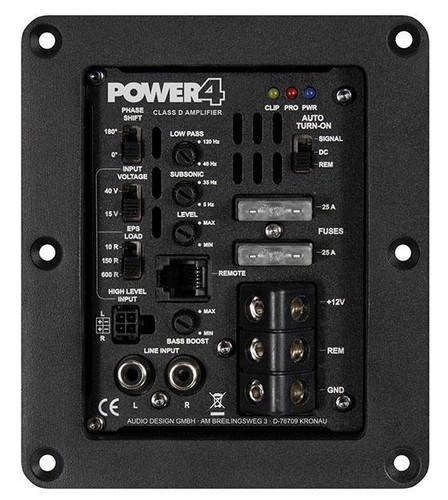 Amplificateur mono esx power4 - mono,