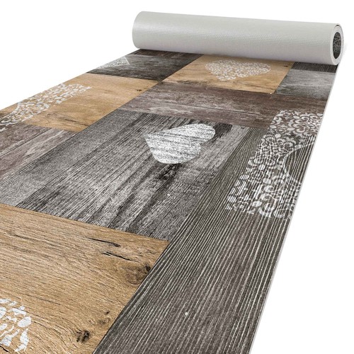 Kitchen rug floor - kitchen, brown