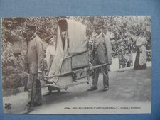 cpa animée -carte postale ancienne , vieux métiers , Reproduction