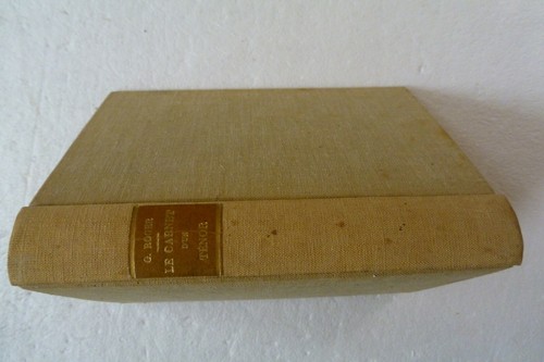 Carnet tenor the - d'un, tenor(the