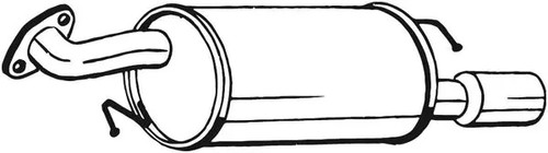 Silencieux final 171 - -179, bosal