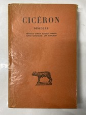 CICÉRON – Discours –