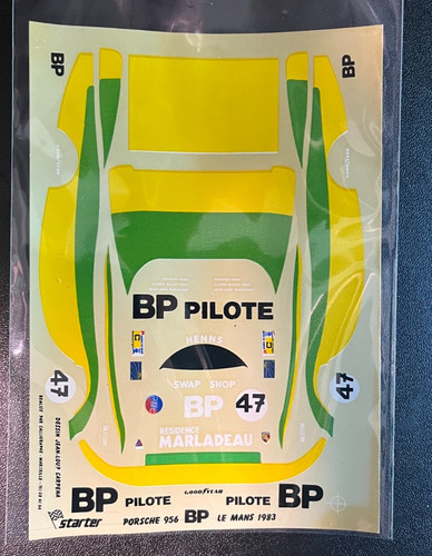 Starter decal sheet - 1/43,