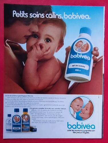 Publicité presse produit - de,