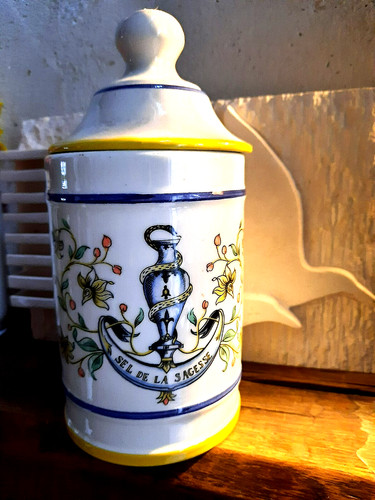 Pot pharmacie faience - à,