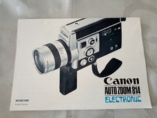 NOTICE CAMÉRA CANON AUTO ZOOM