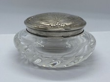 Bonbonnière en cristal et