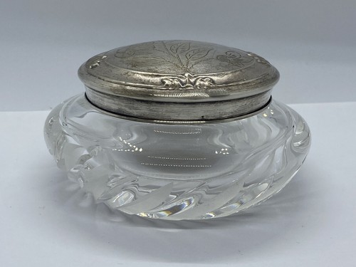 Bonbonnière cristal et - cristal,
