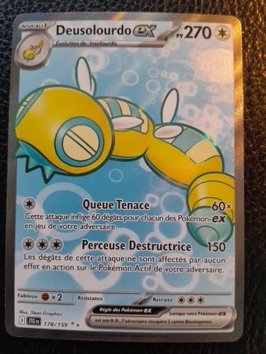 Carte pokémon deusolourdo - carte,