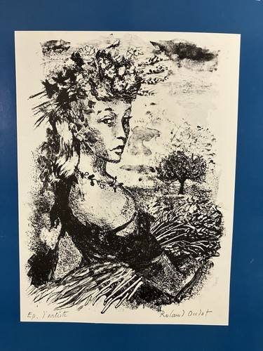 Affiche exposition roland - affiche,