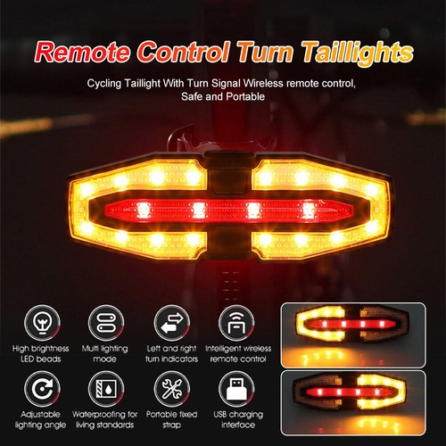 Wireless bike taillight - wireless, remote