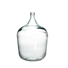 Bouteille Dame Jeanne 34 l en verre recyclé35 cm table passion