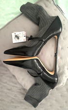 Escarpins vernis noir avec