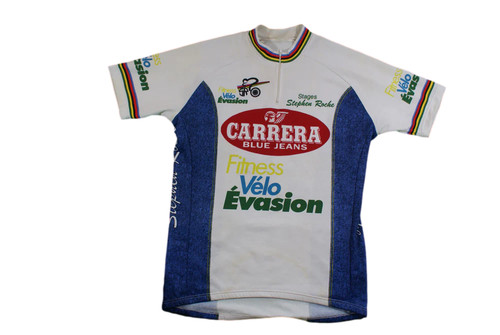 Maillot vélo rétro carrera - rétro,