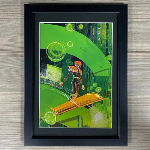 2000 art encadré - art, chopper