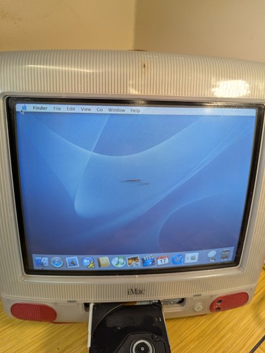Vintage apple imac ruby - vintage,