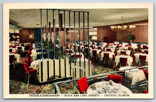 1950s fritzel restaurant - fritzel's,