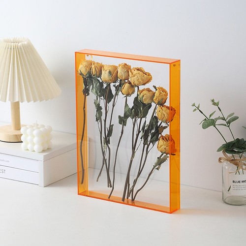 Présentoir fleurs acrylique - présentoir,