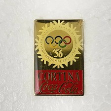 Pin's Coca-Cola Cortina 1956 Jeux Olympiques IOC 1990