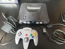 Consol Nintendo 64 N64 FRA modifiée RGB (CMS) Grey controller READ DESCRIPTION