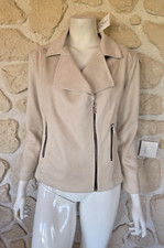 Blouson style perfecto beige