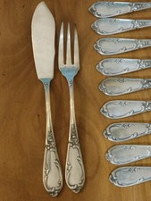 12 couverts à poisson 24