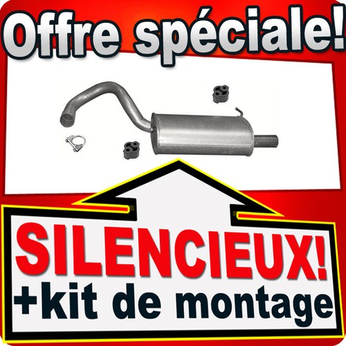 Silencieux arriere pour - arriere,