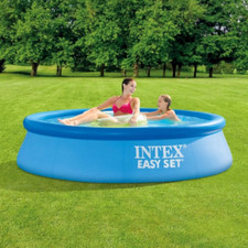 Intex 28106 Piscine Easy Set Autoportante 244x61 H Sans Pompe De Filtration