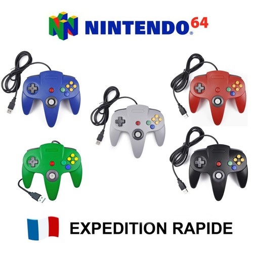 Manette usb nintendo n64 - manette,