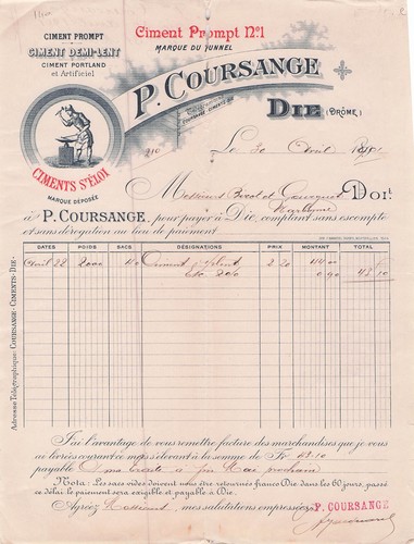 Drome cimentier coursange - drome,