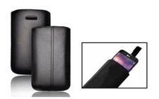 Housse Etui Cuir Noir avec