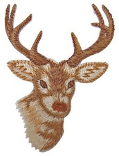 Patche écusson Cerf Chasse