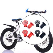 2 pièces poignées de vélo bouchons d'extrémité de barre guidon vélos