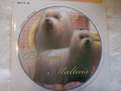 Autocollant motif chien - 1,