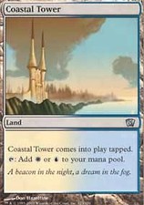 *MRM* FR/VF 4x Tour c�ti�re - Coastal Tower MTG 8ED-9ED