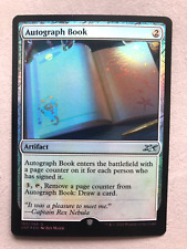 Mtg Carte Magic Infinity Autograph Book English FOIL NM