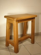 Console basse en chêne