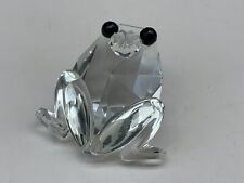 Figurine Swarovski cristal 010010 roi grenouille 5,5 cm. Excellent état